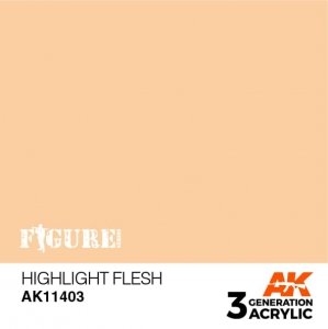 AK Interactive AK11403 Highlight Flesh 17ml