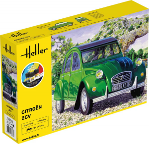 Heller 56765 STARTER KIT Citroën 2CV 1/24