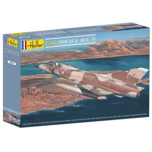 Heller 80411 Mirage III C/B 1/48