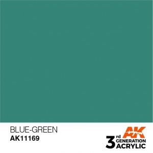 AK Interactive AK11169 BLUE-GREEN – STANDARD 17ml