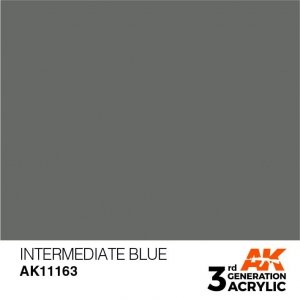 AK Interactive AK11163 INTERMEDIATE BLUE – STANDARD 17ml