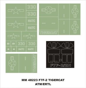 Montex MM48223 F7F-2 Tigercat AMT