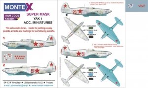 Montex K48359 Yak-1 1/48