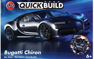 Airfix 6025 Quickbuild Bugatti Chiron Black