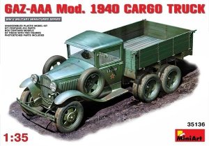 MiniArt 35136 GAZ-AAA Mod.1940. Cargo Truck (1:35)