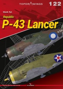 Kagero 7122 Republic P-43 Lancer EN/PL