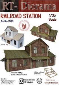 RT-Diorama 35021 Railroad Station 1/35