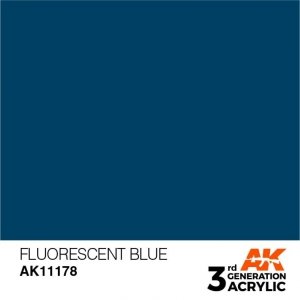 AK Interactive AK11178 FLUORESCENT BLUE – STANDARD 17ml