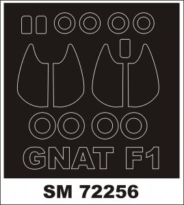 Montex SM72256 GNAT F.1 SPECIAL HOBBY