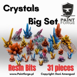 Paint Forge PFRB5003 Crystals Big Set