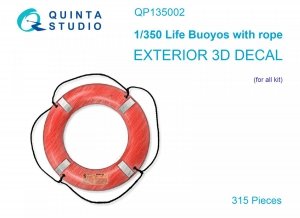 Quinta Studio QP135002 Life Buoys with rope 315 pcs 1/350