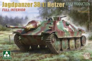 Takom 2170 Jagdpanzer 38(t) Hetzer Early Production Full Interior 1/35