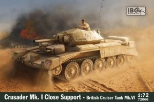 IBG 72066 Crusader Mk.I Close Support British Cruiser Tank Mk.VI 1/72
