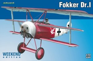 Eduard 7438 Fokker Dr. I 1/72