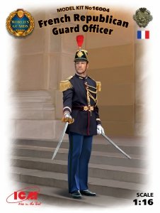 ICM 16004 French Republican Guard Officer 1/16