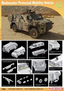 Dragon 7699 Bushmaster Protected Mobility Vehicle 1/72