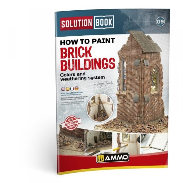 AMMO of Mig Jimenez 7710 SOLUTION BOX 09 - Brick Buildings