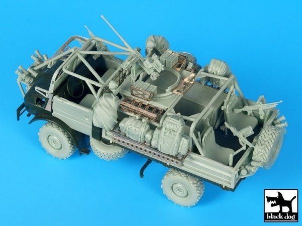 Black Dog T35182 Unimog Belgian special forces accessories set 1/35