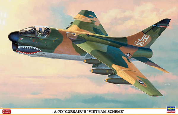 Hasegawa 07539 A-7D Corsair II &quot;Vietnam Scheme&quot;