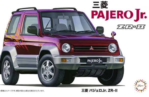 Fujimi 046723 ID-116 Pajero Jr ZR-II w/Window Frame Masking 1/24