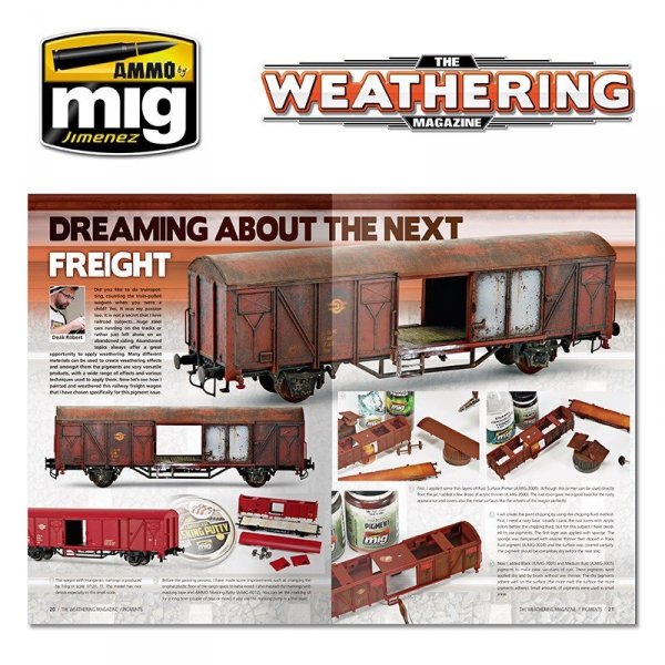 AMMO of Mig Jimenez 4518-EN TWM ISSUE 19 - PIGMENTS (ENGLISH)