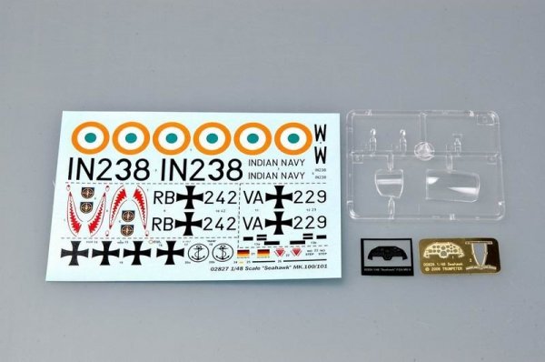 Trumpeter 02827 British Hawker Sea Hawk MK.100/101 (1:48)