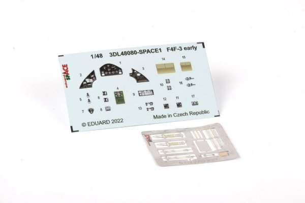 Eduard 3DL48080 F4F-3 early SPACE EDUARD 1/48