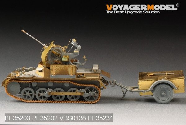 Voyager Model PE35203 FLAK Panzer I Ausf A For DRAGON 6220 1/35