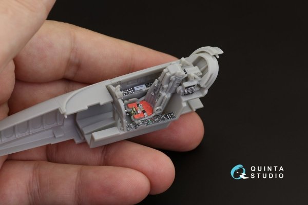 Quinta Studio QD48257 F-20 Tigershark 3D-Printed &amp; coloured Interior on decal paper (Freedom Model) 1/48