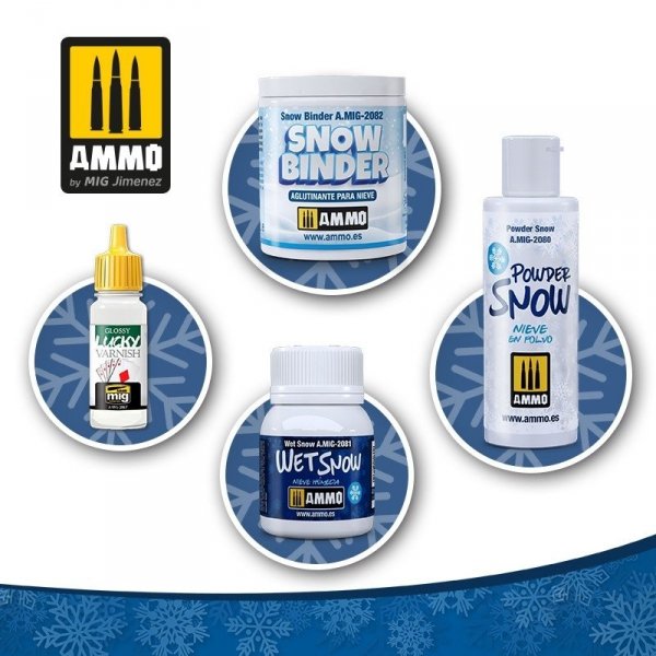 AMMO of Mig Jimenez 2080 POWDER SNOW 
