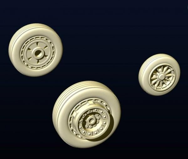 CMK Q48215 F-86K Sabre Dog – Wheels 1/48
