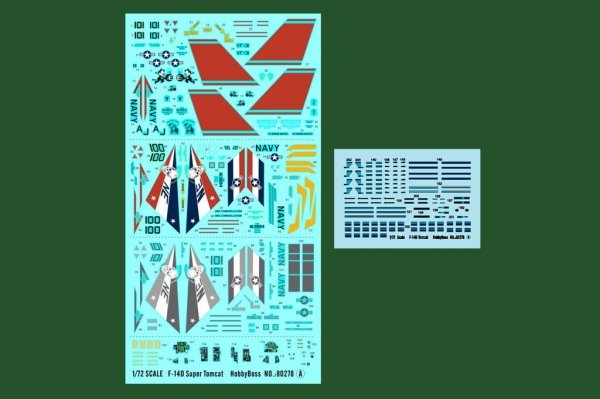 Hobby Boss 80278 F-14d Super Tomcat (1:72)