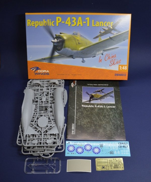 Dora Wings 48032 Republic P-43A-1 Lancer In China Skies 1/48