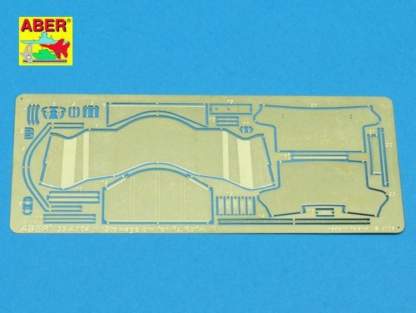 Aber 35A104 Turret stowage bin for Pz.Kpfw. III (1:35)