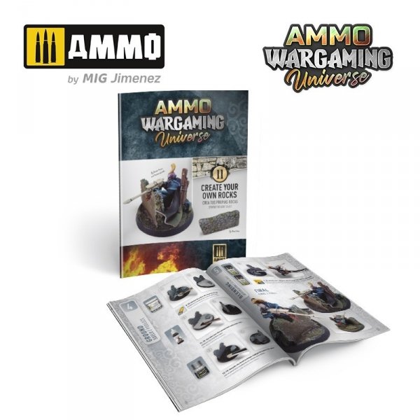 AMMO of Mig Jimenez 7930 AMMO WARGAMING UNIVERSE 11 – Create your own Rocks