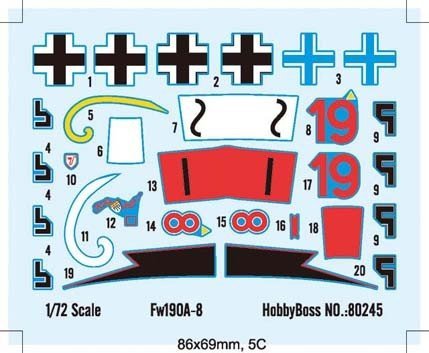 Hobby Boss 80244 Fw 190A-8 (1:72)