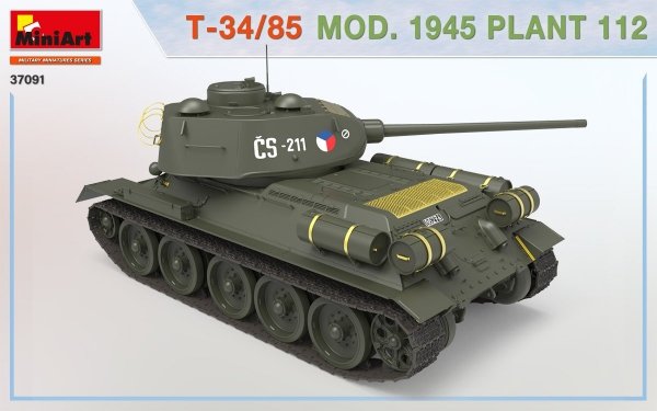 MiniArt 37091 T-34/85 Mod. 1945. Plant 112 1/35