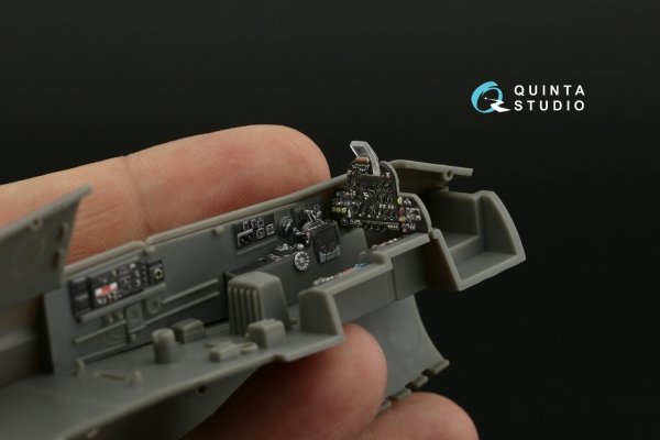 Quinta Studio QD48444 Fairey Gannet AS.1_AS.4 3D-Printed coloured Interior on decal paper (Airfix) 1/48
