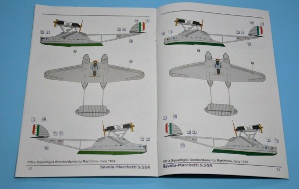 Dora Wings 72018 Savoia-Marchetti S.55A 1/72