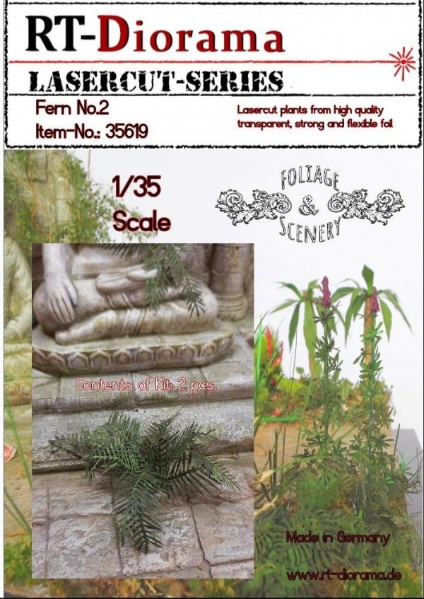 RT-Diorama 35619 Fern No.2 1/35