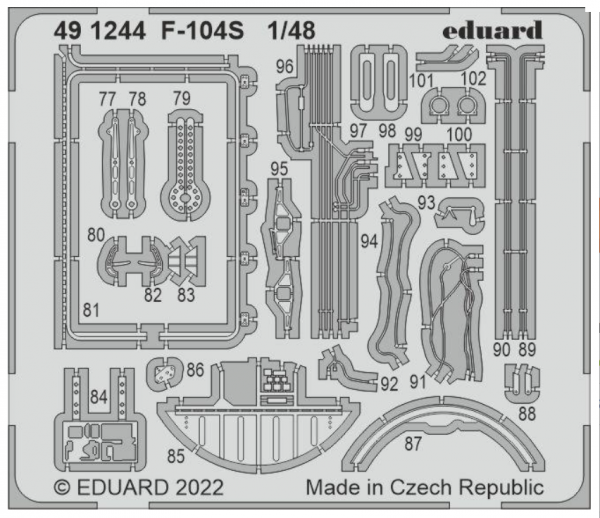 Eduard 491244 F-104S KINETIC 1/48