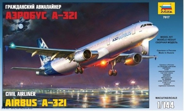 Zvezda 7017 Airbus A-321