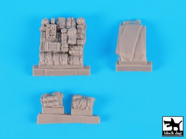 Black Dog T72102 Opel Blitz Omnibus accessories set for Roden 1/72