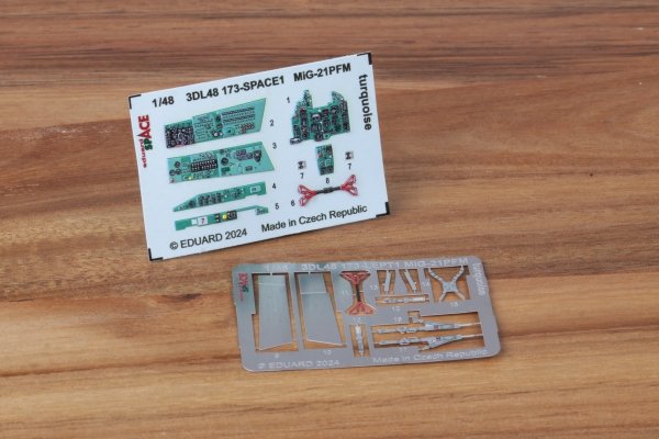 Eduard 3DL48173 MiG-21PFM turquoise SPACE EDUARD 1/48