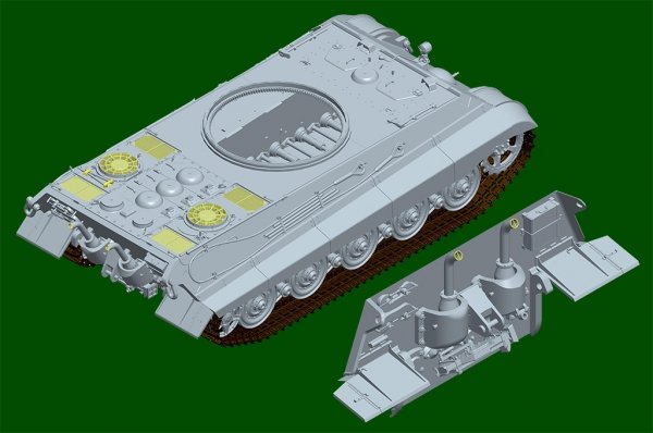Trumpeter 00949 Pz.Kpfw.VI Sd.Kfz.182 Tiger II (Henschel 105mm) 1/16