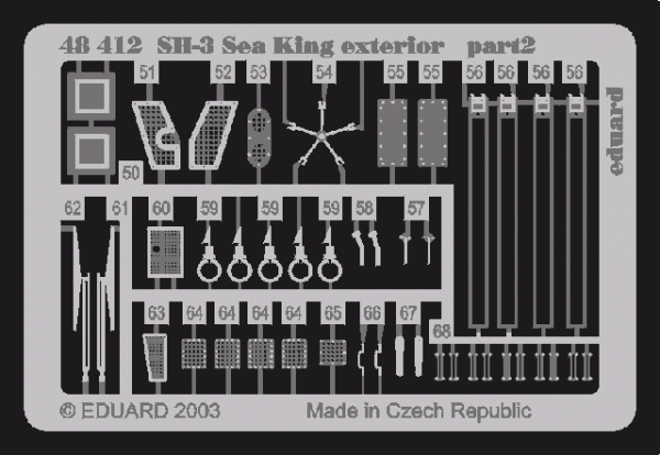 Eduard BIG4812 SH-3 1/48 HASEGAWA