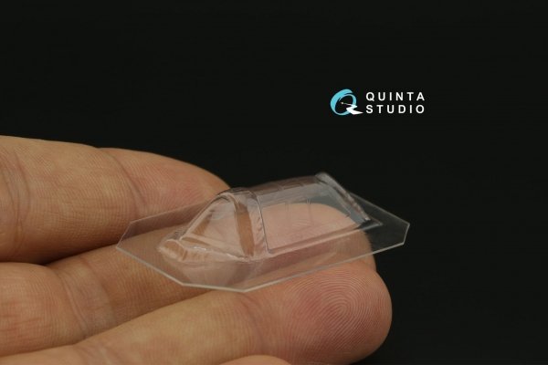 Quinta Studio QC72122 P-47D Thunderbolt Razorback vacuumed clear canopy (Tamiya) 1/72