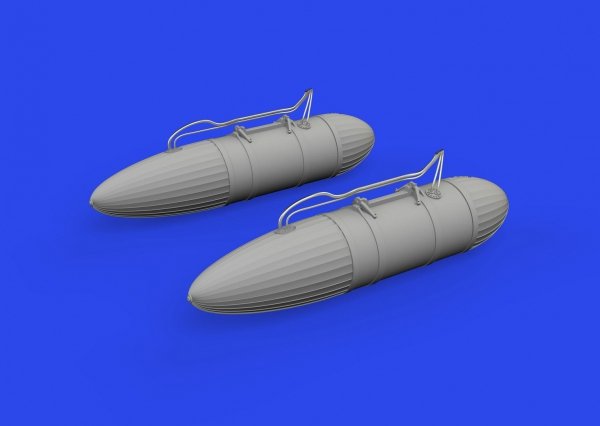 Eduard 672374 P-51D 108gal paper drop tanks PRINT EDUARD 1/72
