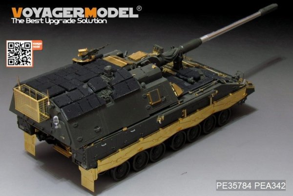 Voyager Model PE35784 Modern German PzH2000 SPH w/ADD-ON Amoured basic (atenna base include) (For MENG TS-019) 1/35