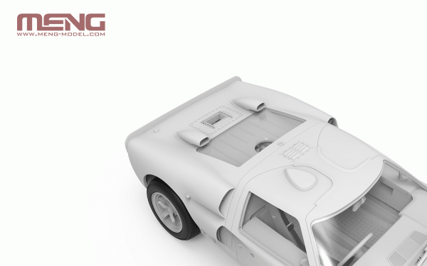 Meng Model CS-004 Ford GT40 Mk.II 1/24